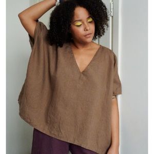 LinenFox Brie Top